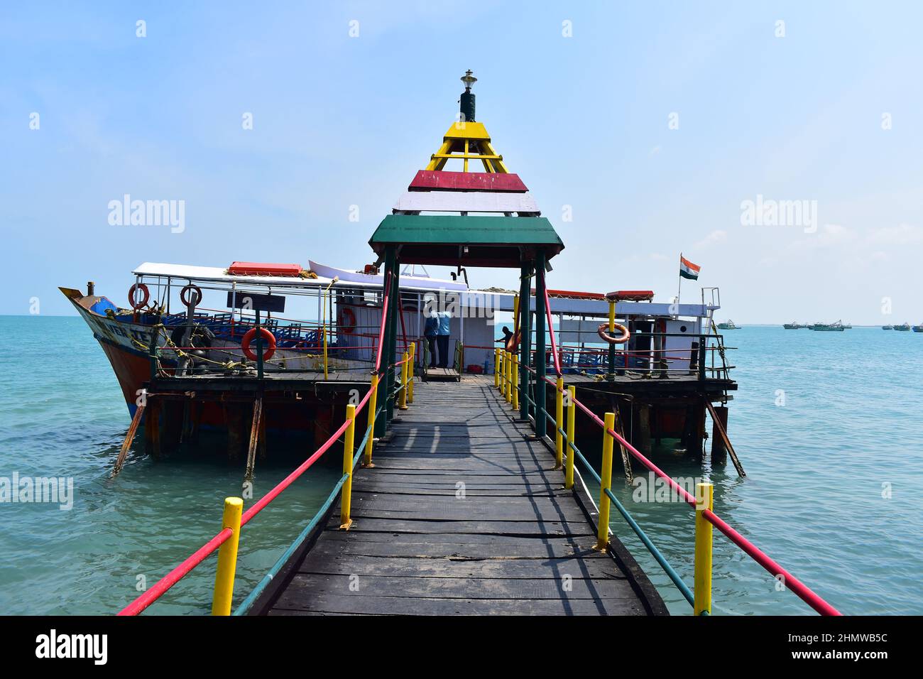 Rameswaram - A Beautiful Island in Tamilnadu Stock Photo - Alamy