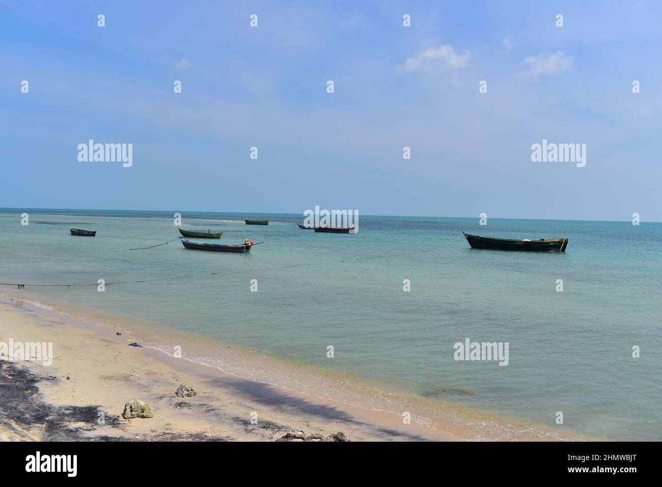 Rameswaram - A Beautiful Island in Tamilnadu Stock Photo - Alamy