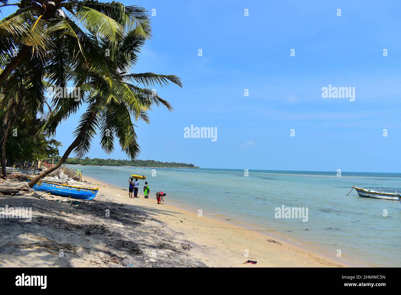 Rameswaram - A Beautiful Island in Tamilnadu Stock Photo - Alamy