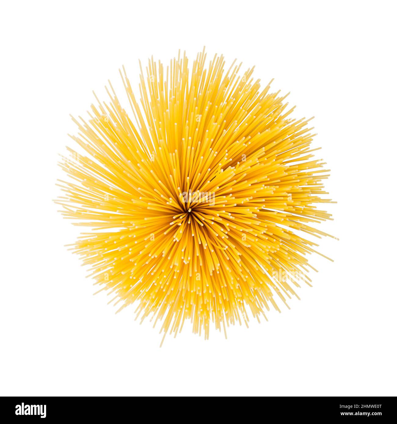 Spaghetti twister isolated on white background Stock Photo Alamy