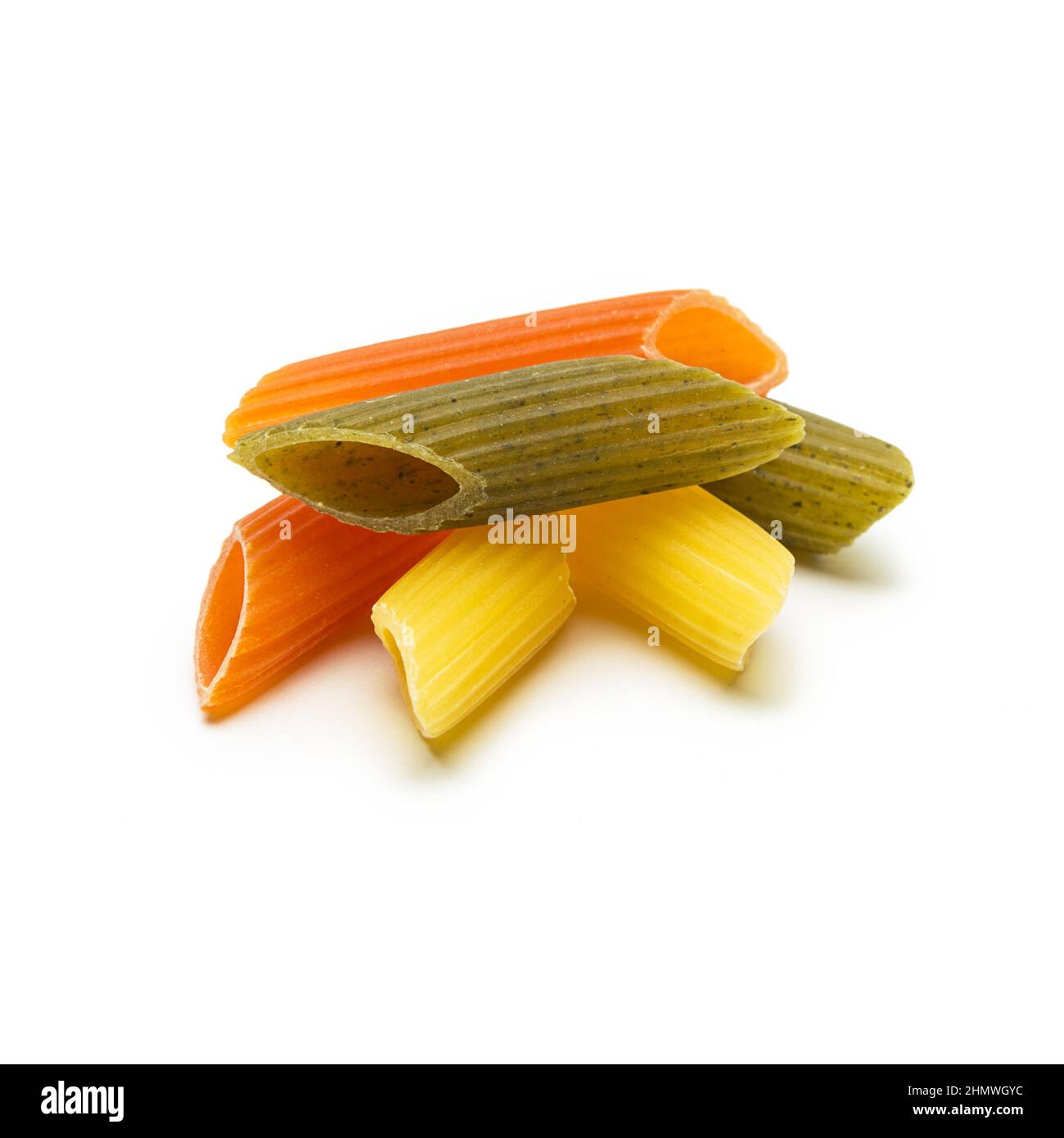 colorful penne pasta noodles Stock Photo Alamy