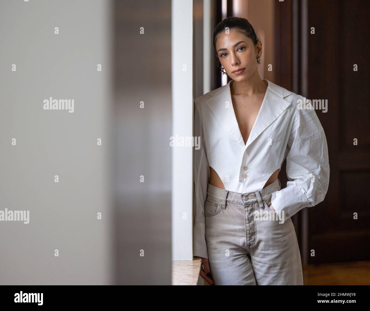 Berlin, Germany. 12th Feb, 2022. Actress Evin Ahmad (Sweden), taken at(07)