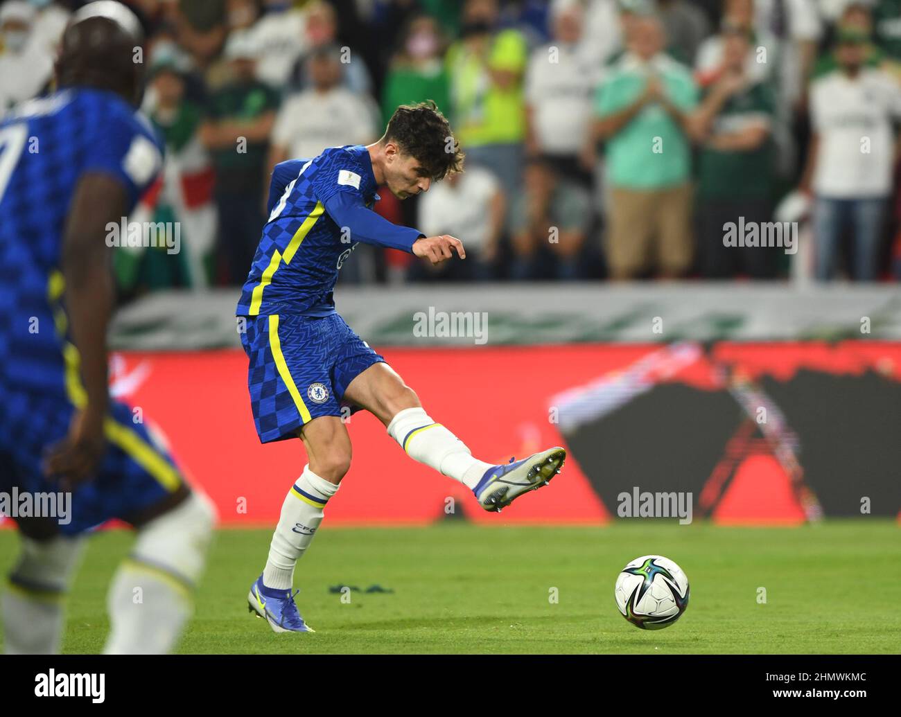 Chelsea's Kai Havertz has a shot on goal during the FIFA Club World Cup