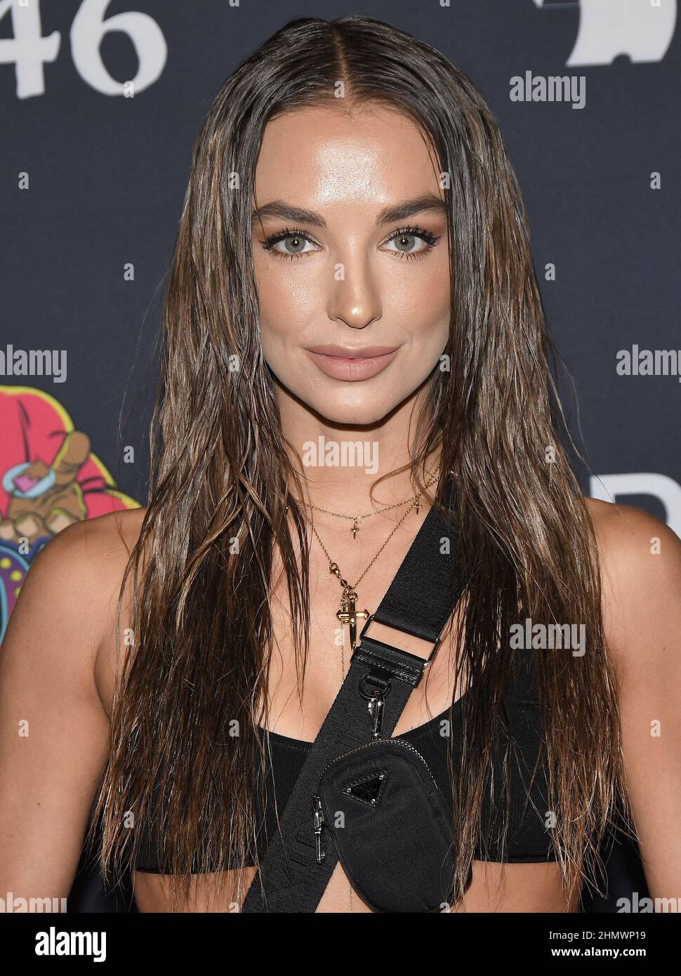 Casey Boonstra arrives at SHAQ'S Fun House presented by FTX held at The