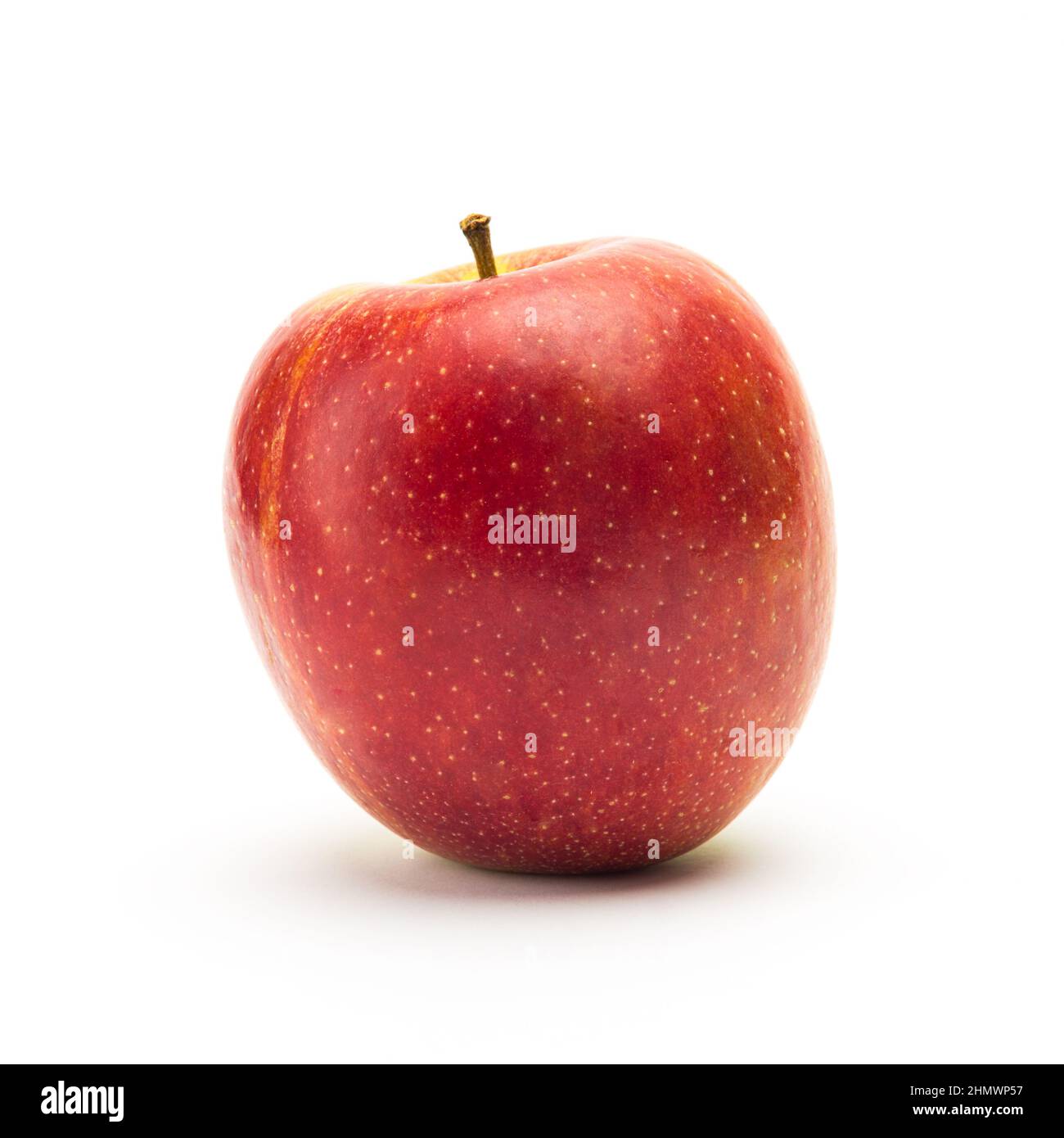 red apple on white Stock Photo