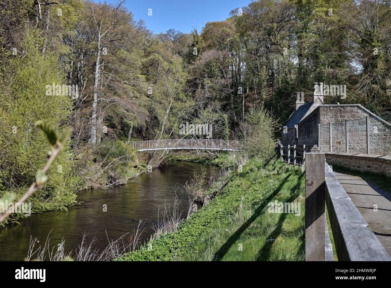Morriston Bridge, Elgin Stock Photo Alamy