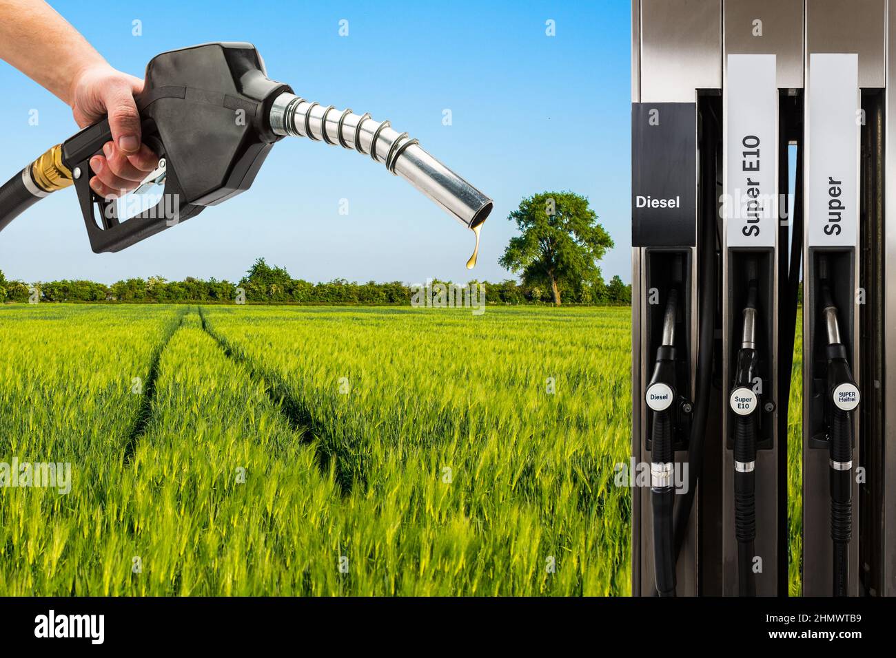 Recharge gas EcoFriendly Stock Photo Alamy
