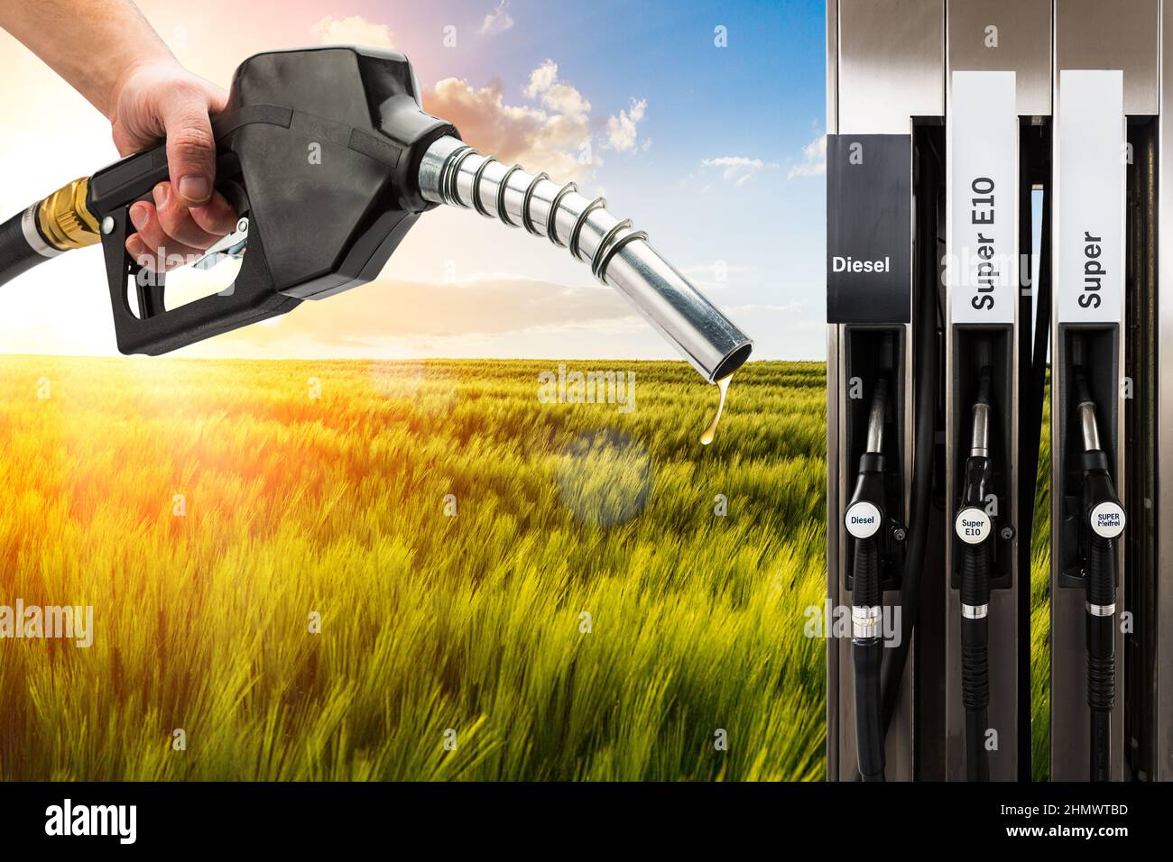 Recharge gas EcoFriendly Stock Photo Alamy