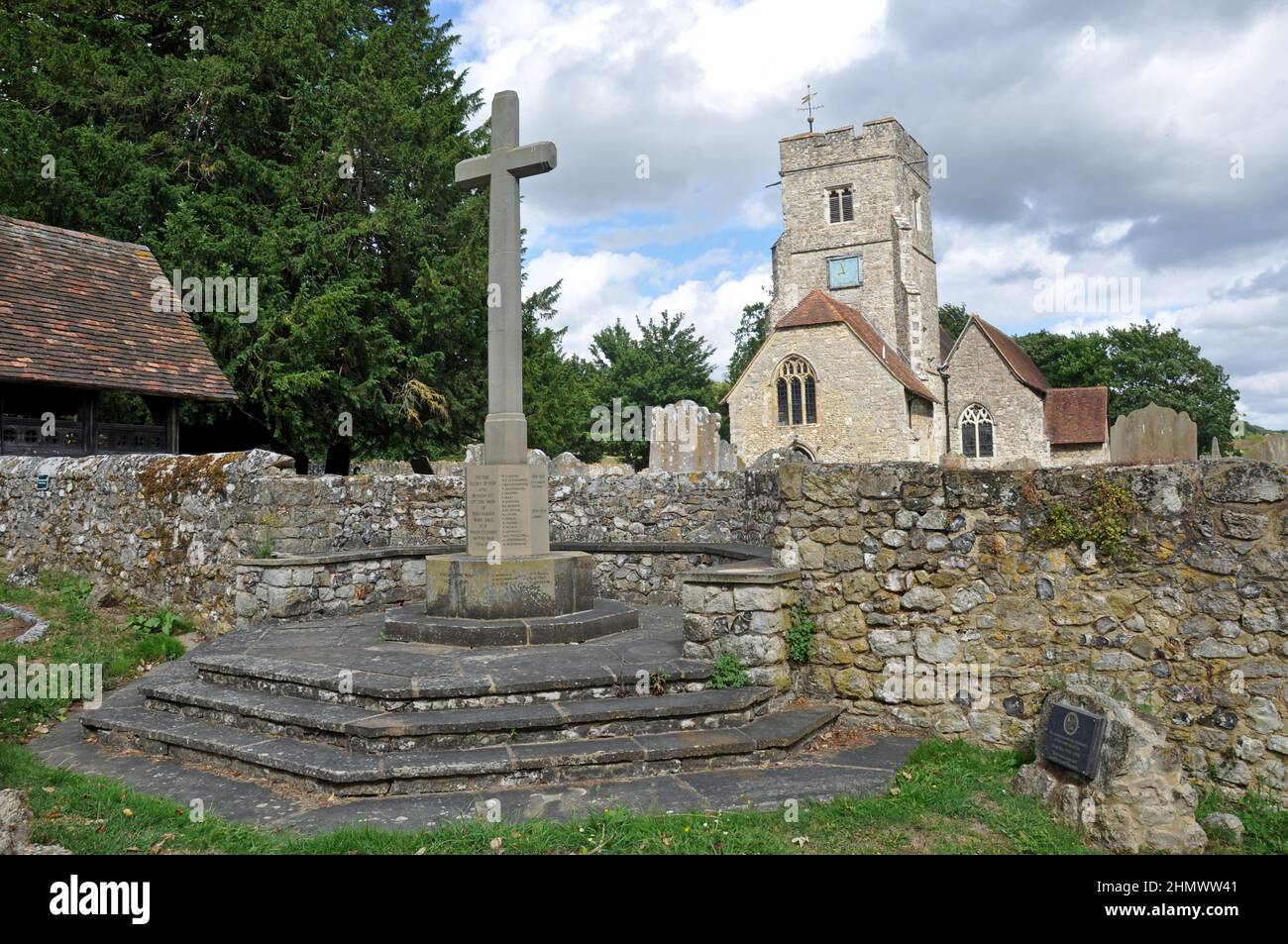 St Mary's and All Saints Church, Boxley, Kent, UK. Beautiful old