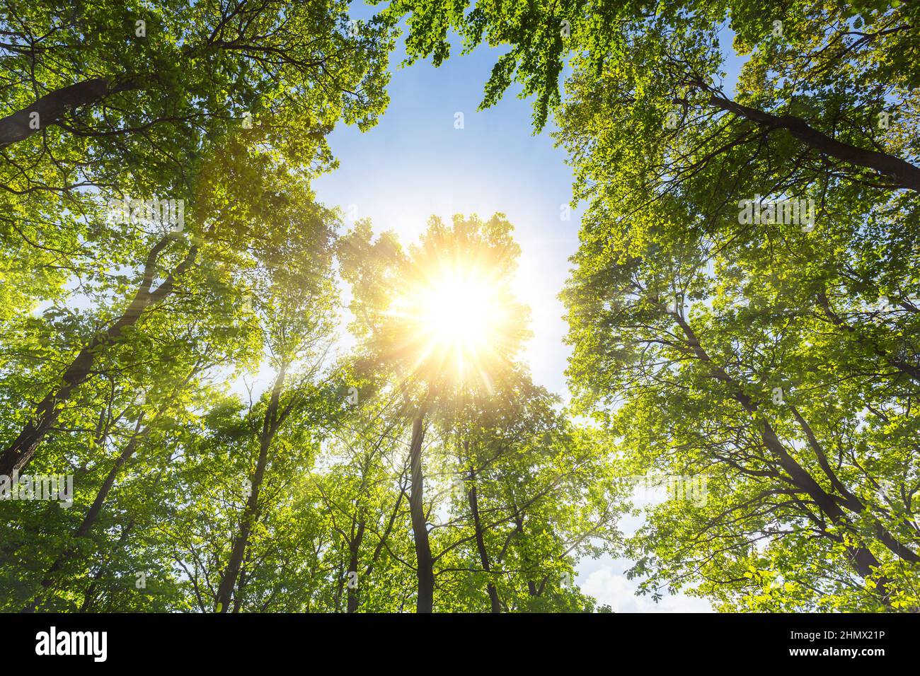 Sun rays through hole in clouds hi-res stock photography and images - Alamy