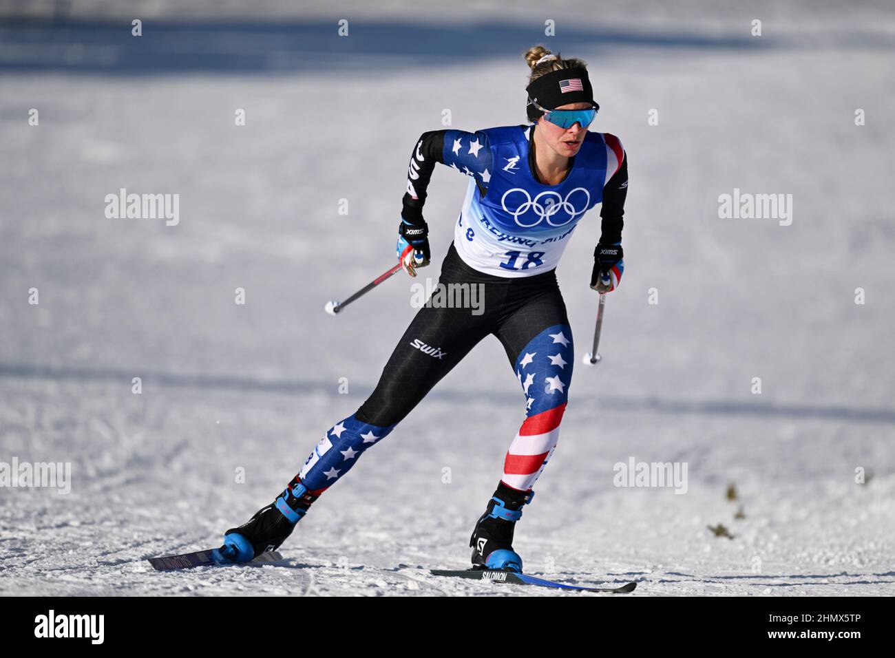 Jessie Diggins (USA), Ambience shot, FEBRUARY 8, 2022 Cross Country