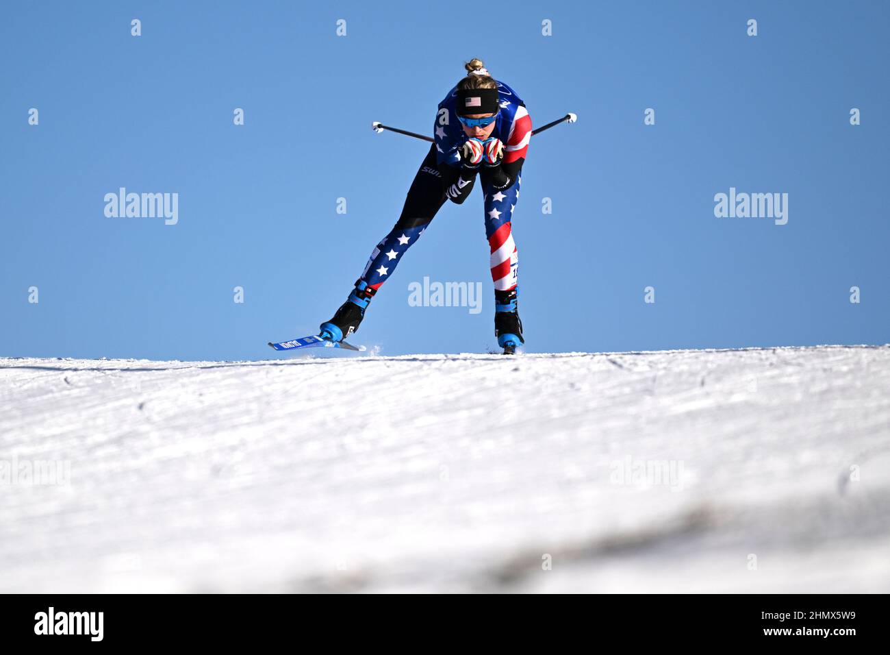 Jessie Diggins (USA), Ambience shot, FEBRUARY 8, 2022 Cross Country