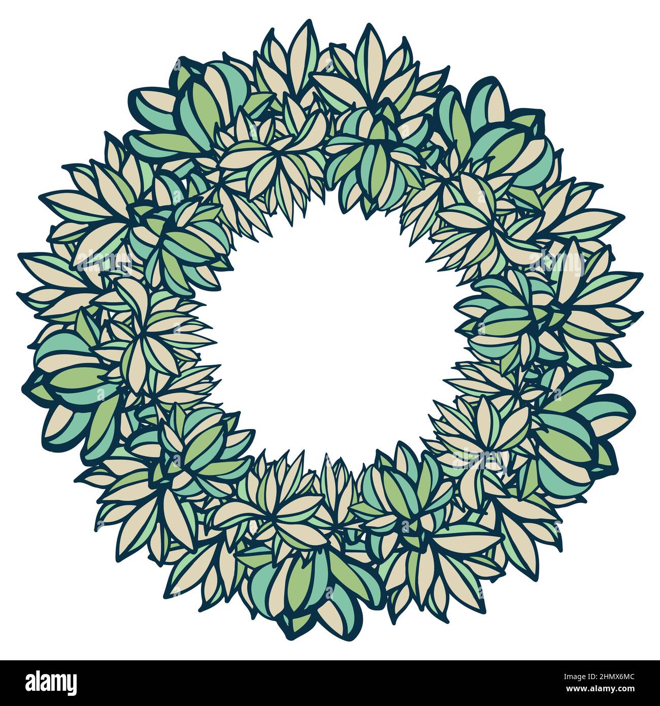 Cactus pastel color seamlees pattern, summer background Stock Vector