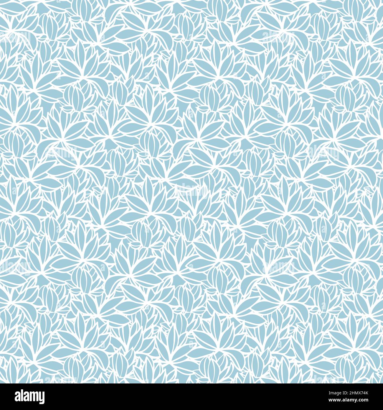 Cactus pastel color seamlees pattern, summer background Stock Vector