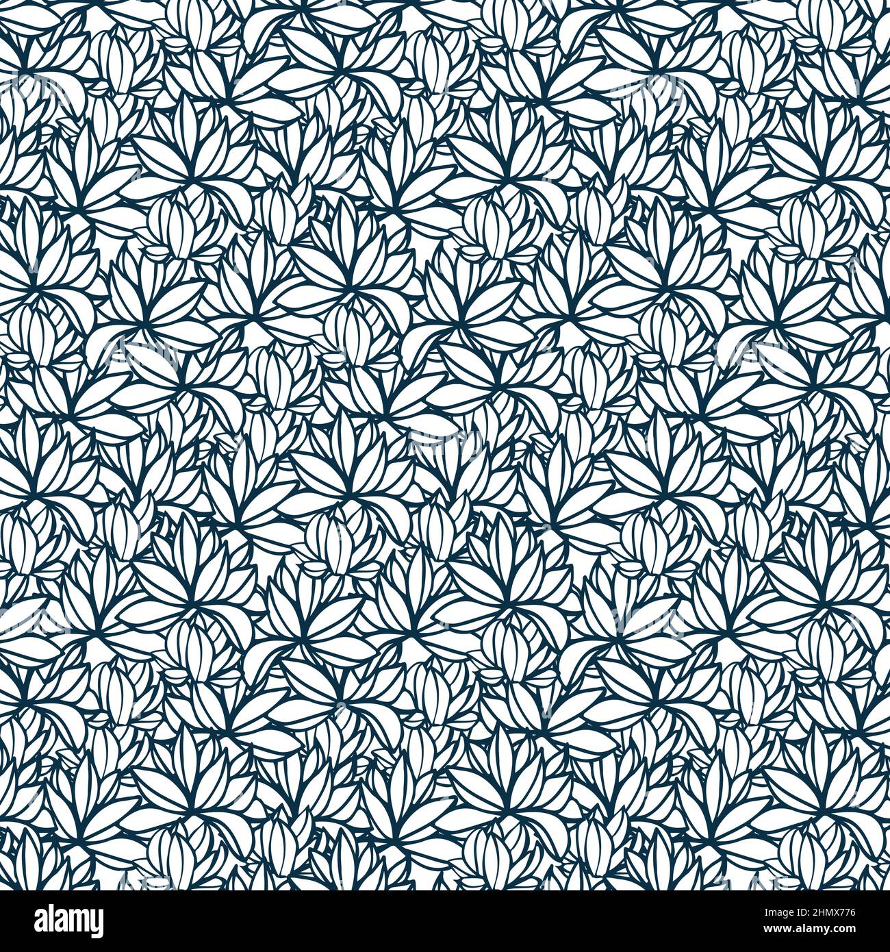 Cactus pastel color seamlees pattern, summer background Stock Vector