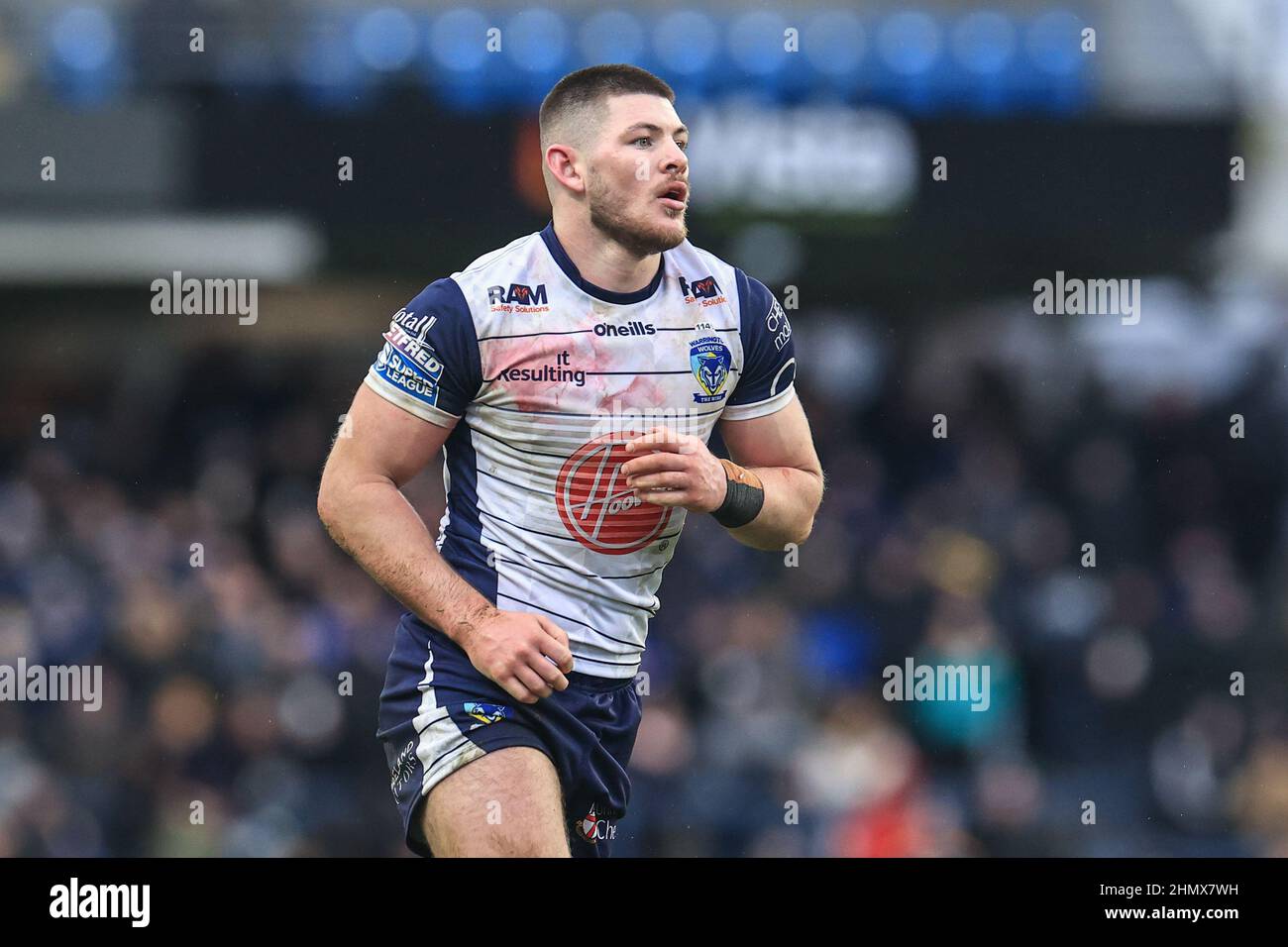 Danny Walker #16 of Warrington Wolves during the game Stock Photo