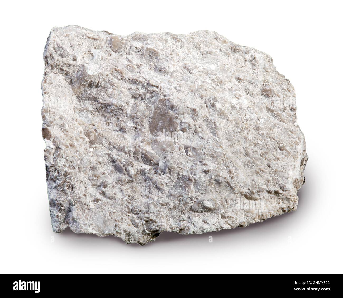 Limestone (Sedimentary Rock) Stock Photo