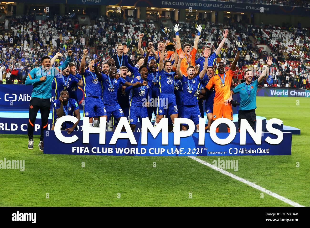 Abu Dhabi, UAE. 12th February 2022; Mohammed Bin Zayed Stadium, Abu