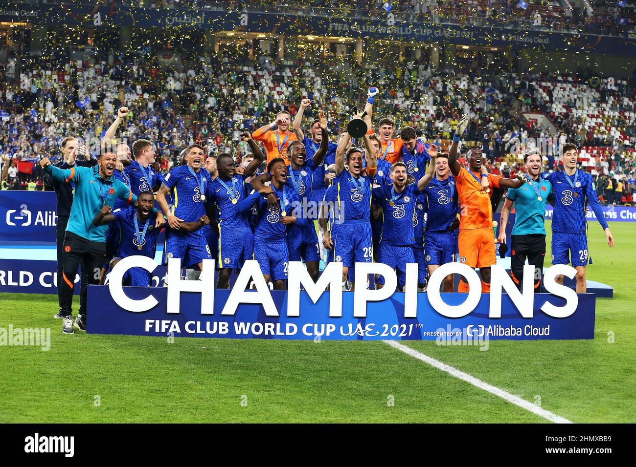 Abu Dhabi, UAE. 12th February 2022; Mohammed Bin Zayed Stadium, Abu