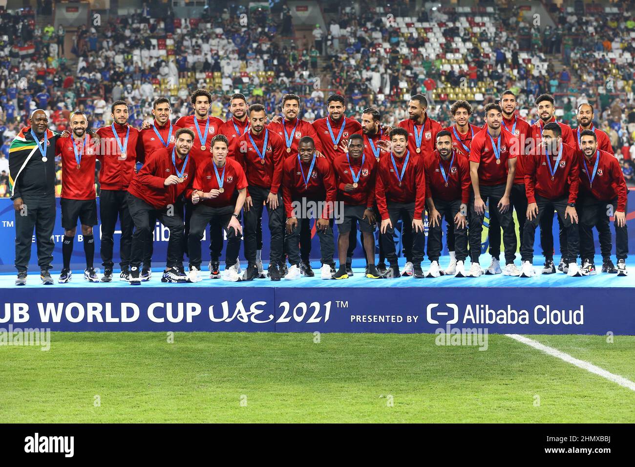 Abu Dhabi, UAE. 12th February 2022; Mohammed Bin Zayed Stadium, Abu
