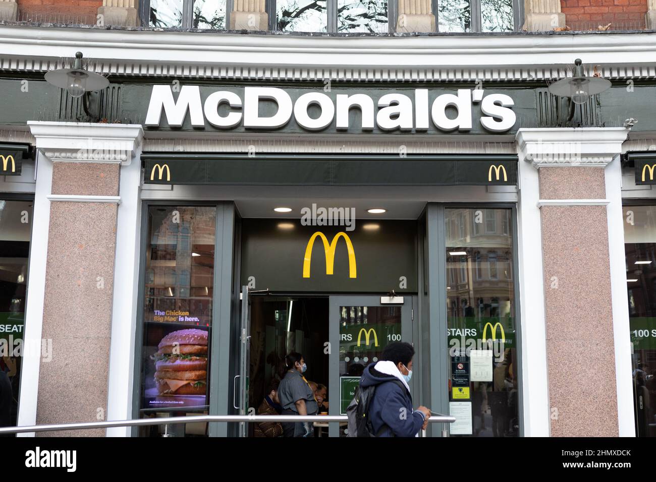 McDonald’s store at Soho, West End London Stock Photo Alamy