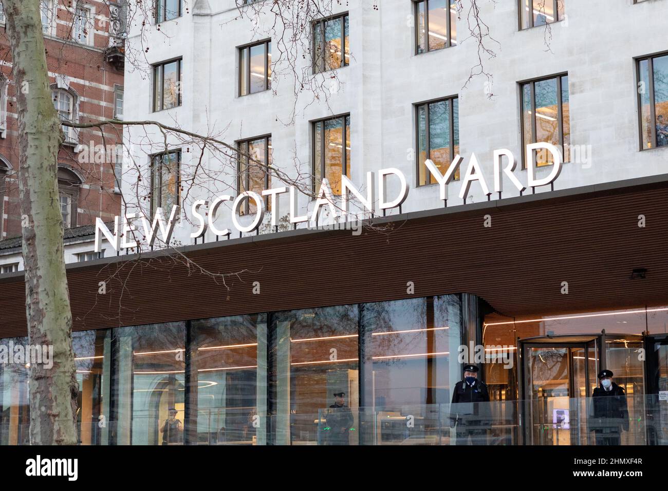 New Scotland Yard police headquarters. Stock Photo
