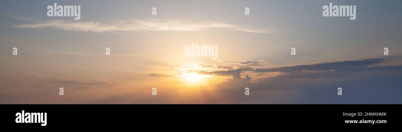 Beautiful sunset sky. Nature sky background Stock Photo - Alamy