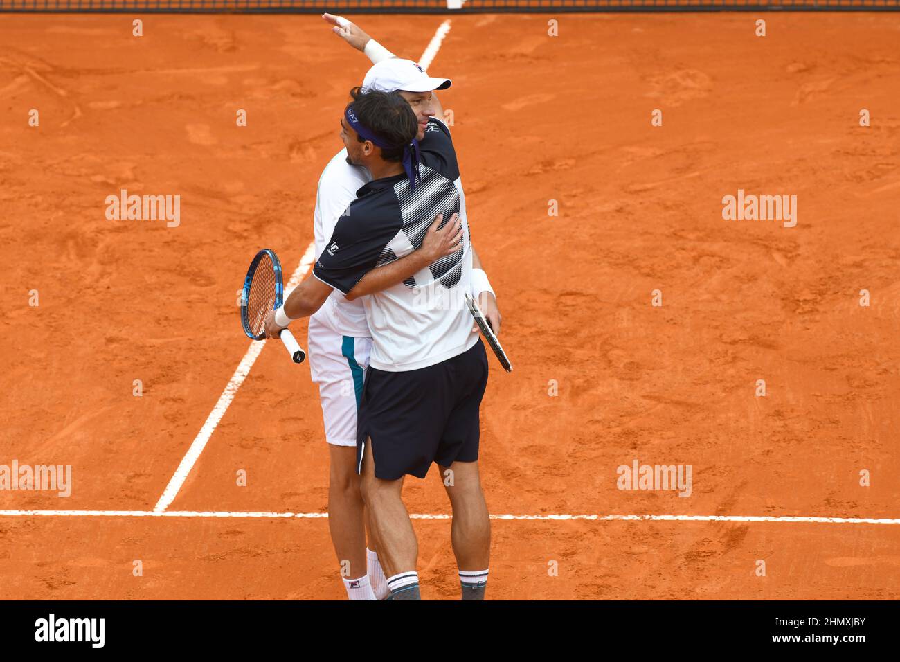 Horacio Zeballos (Argentina) and Fabio Fognini (Italy). Argentina Open