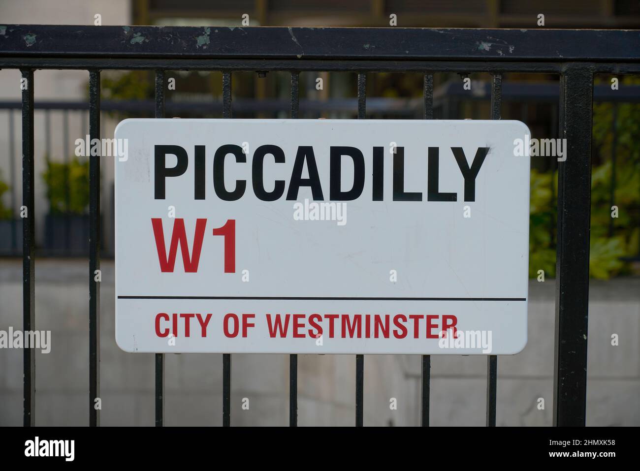 piccadilly London W1 Stock Photo