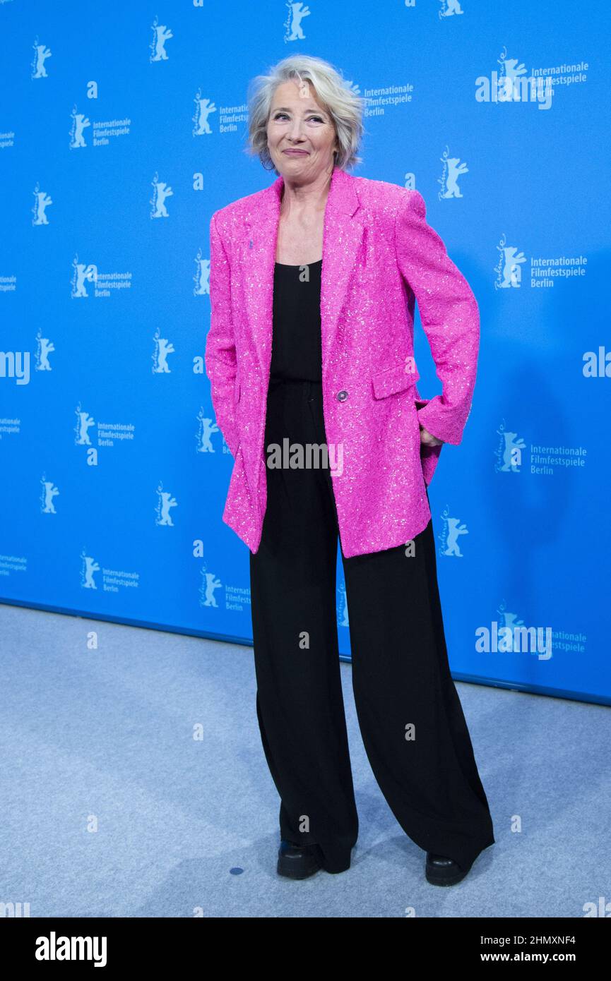 Emma Thompson attending the Good Luck to You, Leo Grande Photocall as part of the 72nd Berlin International Film Festival (Berlinale) in Berlin, Germany on February 12, 2022. Photo by Aurore Marechal/ABACAPRESS.COM Stock Photo