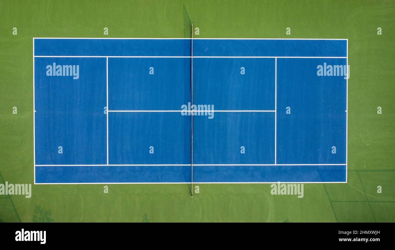 Newly built tennis courts at East Lions Community Centre in London