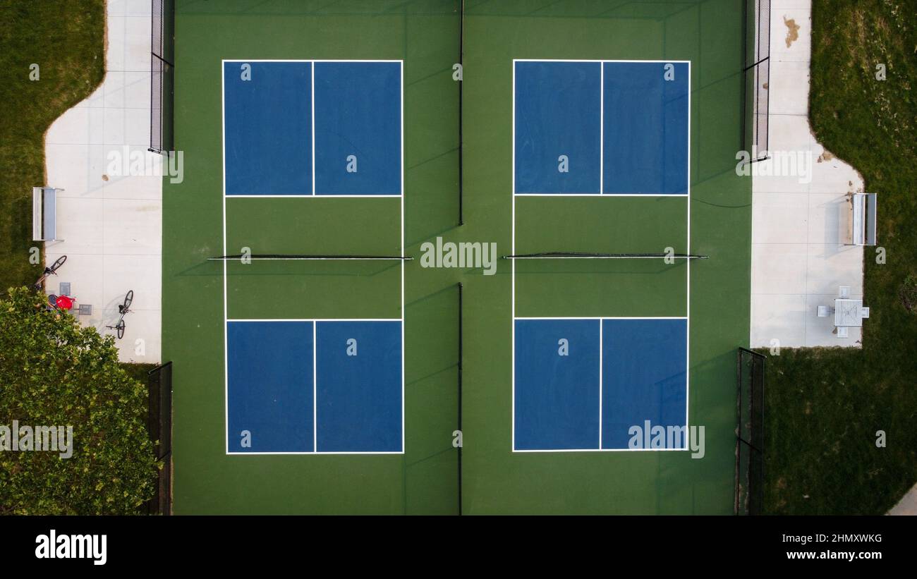 Newly built pickleball courts at East Lions Community Centre in London