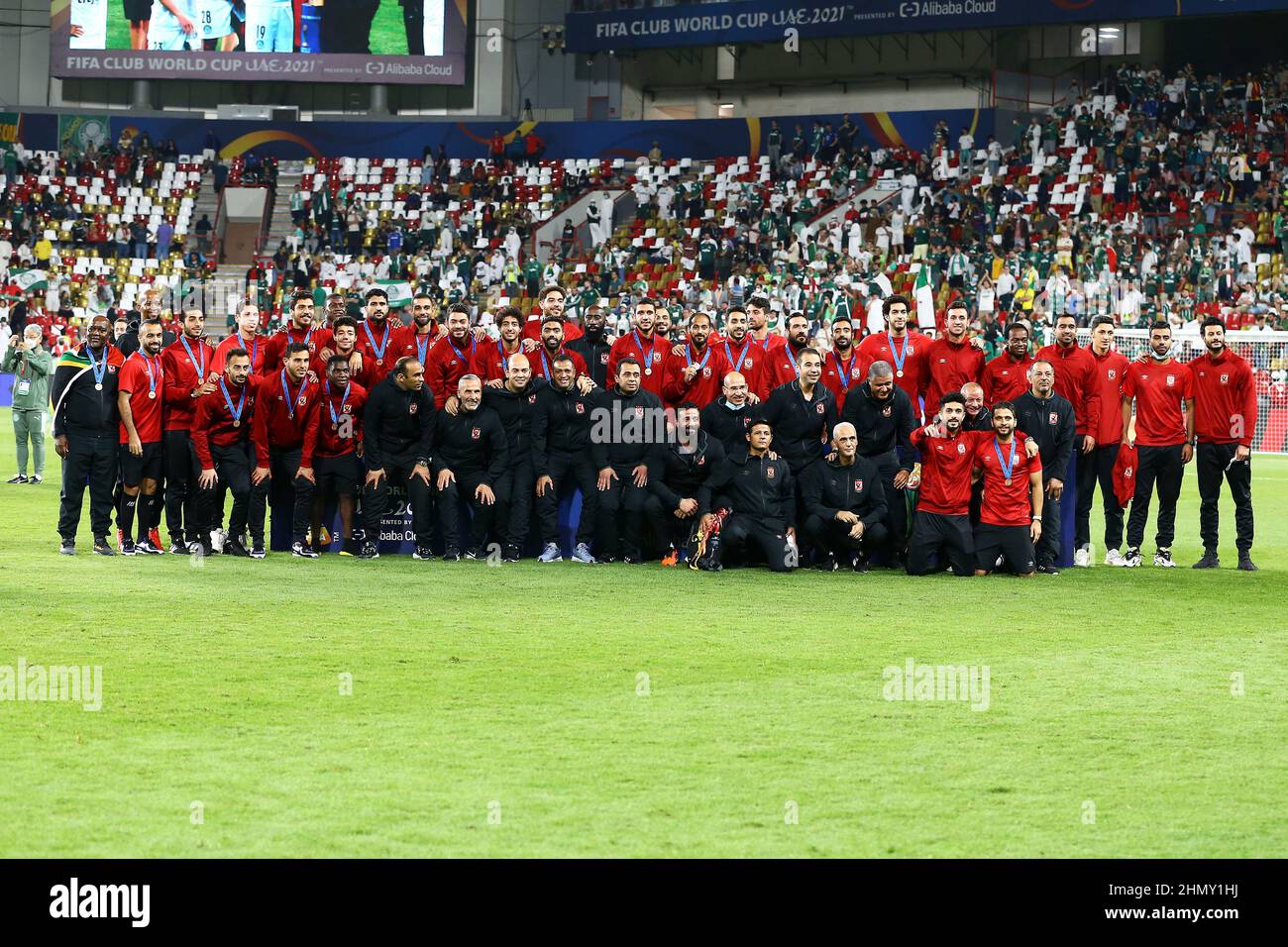 Abu Dhabi, UAE. 12th February 2022; Mohammed Bin Zayed Stadium, Abu