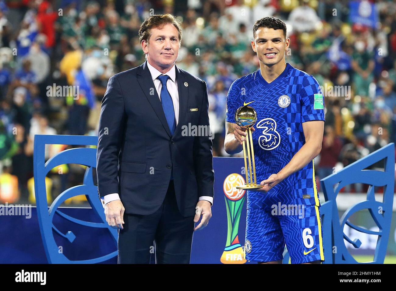 Abu Dhabi, UAE. 12th February 2022; Mohammed Bin Zayed Stadium, Abu