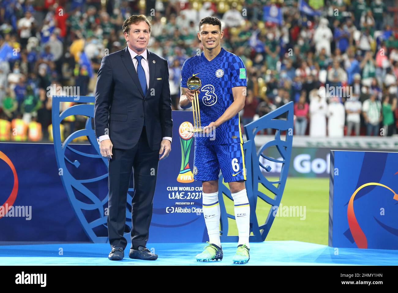 Abu Dhabi, UAE. 12th February 2022; Mohammed Bin Zayed Stadium, Abu