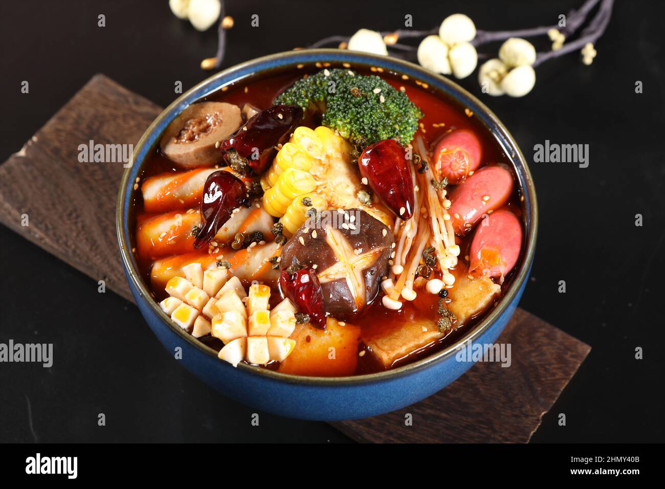 Chinese snack, sichuan malatang Stock Photo Alamy