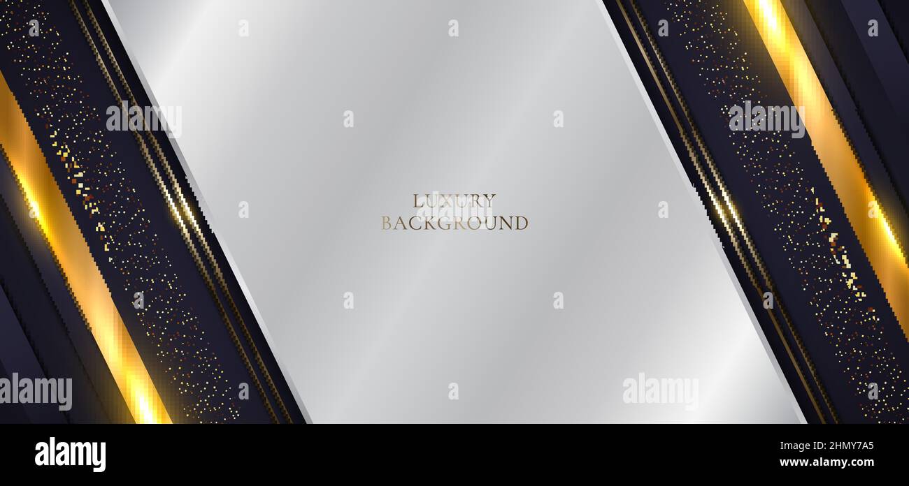 3D modern luxury template design white diagonal stripes pattern and ...