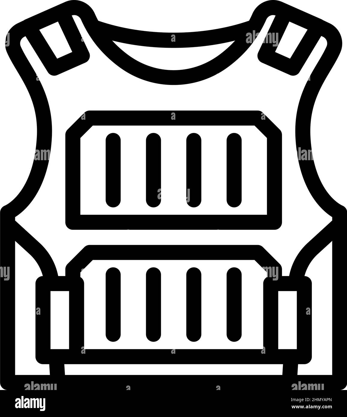 body armor line icon vector illustration Stock Vector Image & Art - Alamy