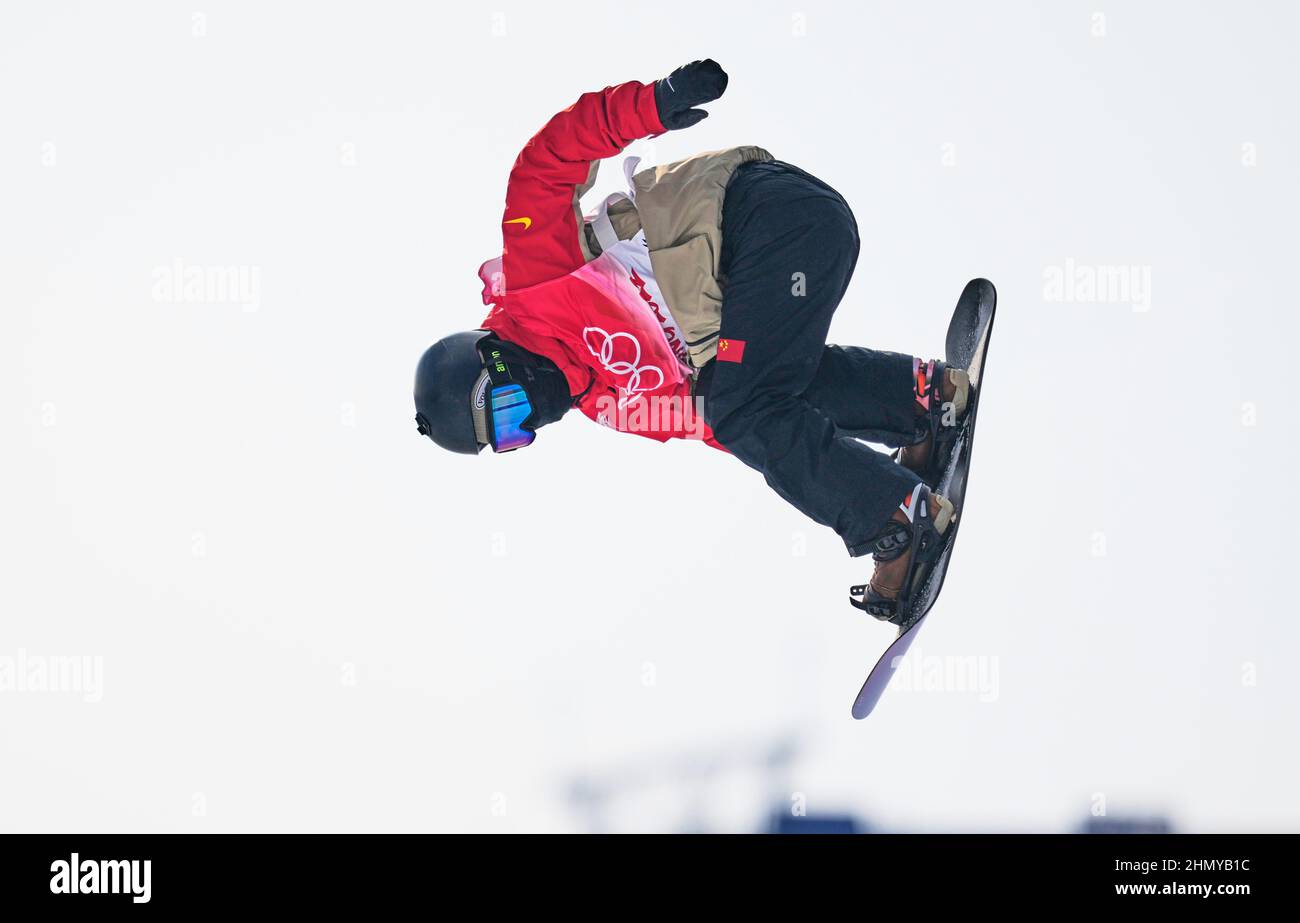 Zhangjiakou, China, 2022 Winter Olympics, February 9, 2022: Hongbo Gao ...