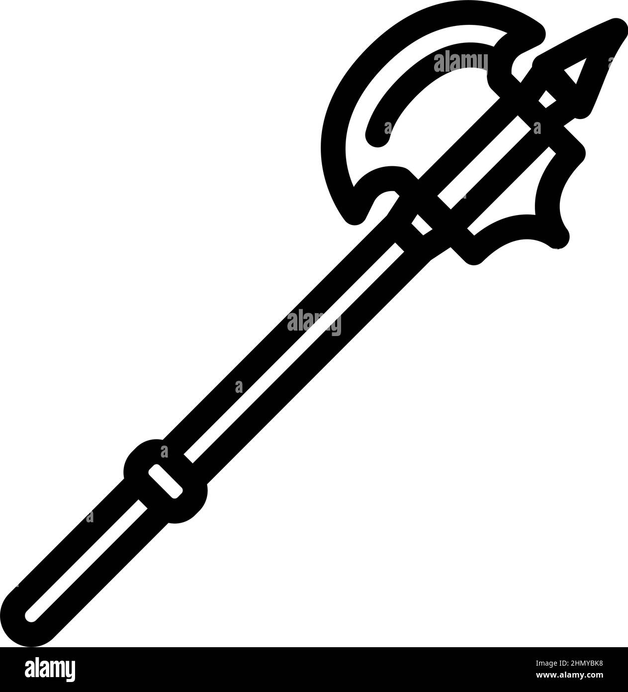 ax weapon line icon vector illustration Stock Vector Image & Art - Alamy