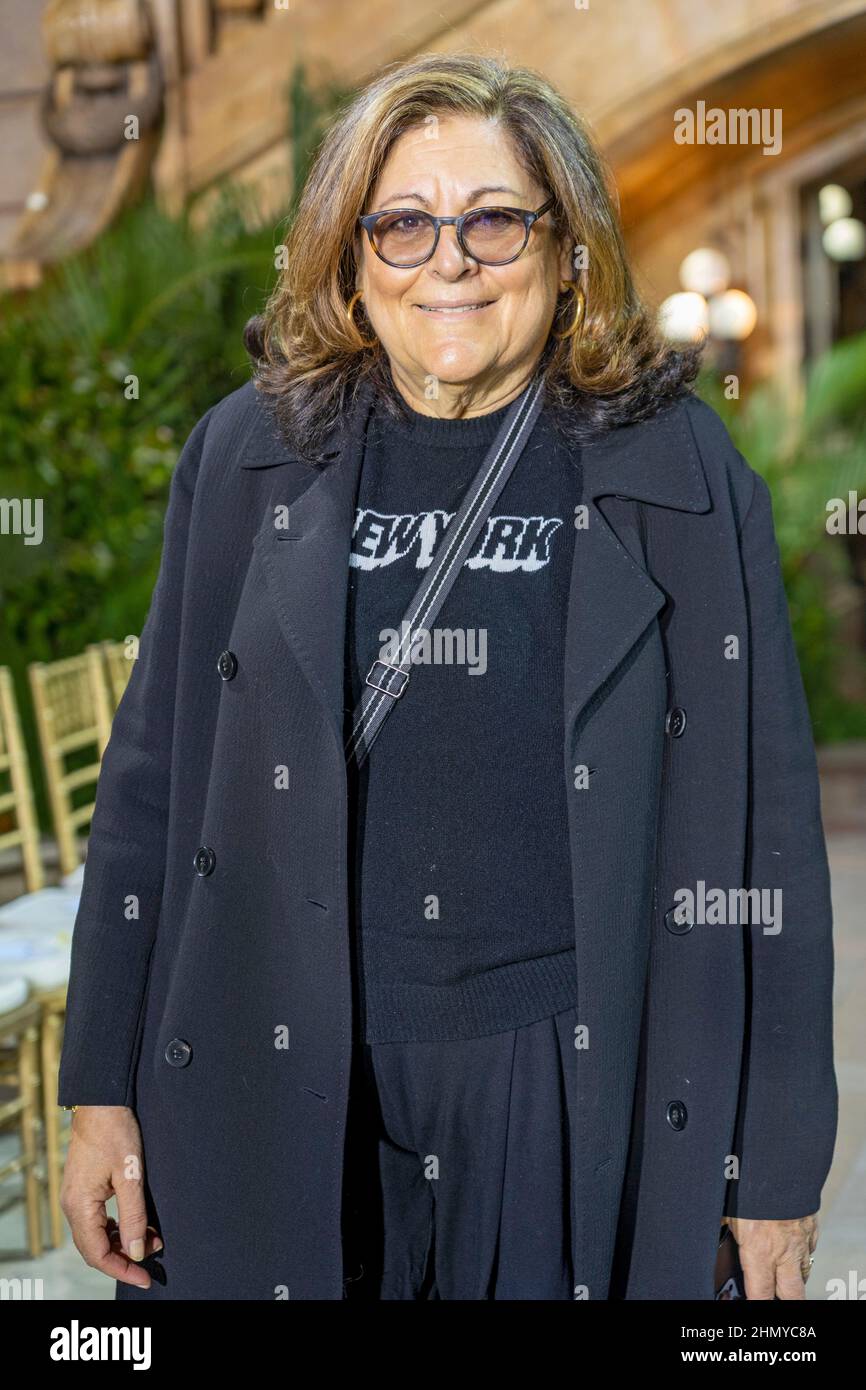 NEW YORK, NEW YORK - FEBRUARY 12: Fern Mallis attends the PatBo show at Surrogate's Court during New York Fashion Week: The Shows on February 12, 2022 in New York City. Credit: Ron Adar/Alamy Live News Stock Photo