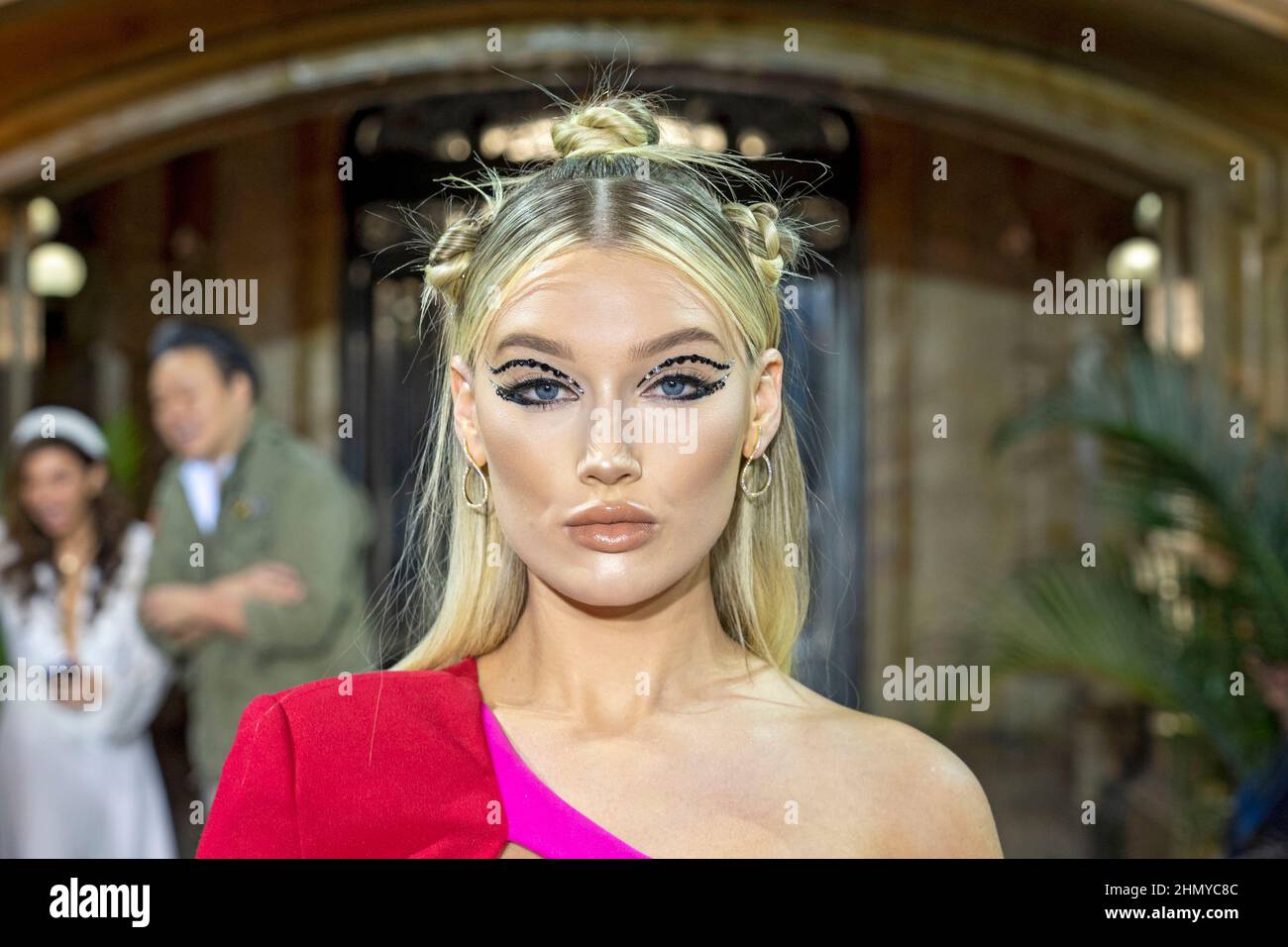 NEW YORK, NEW YORK - FEBRUARY 12: Meredith Duxbury attends the PatBo