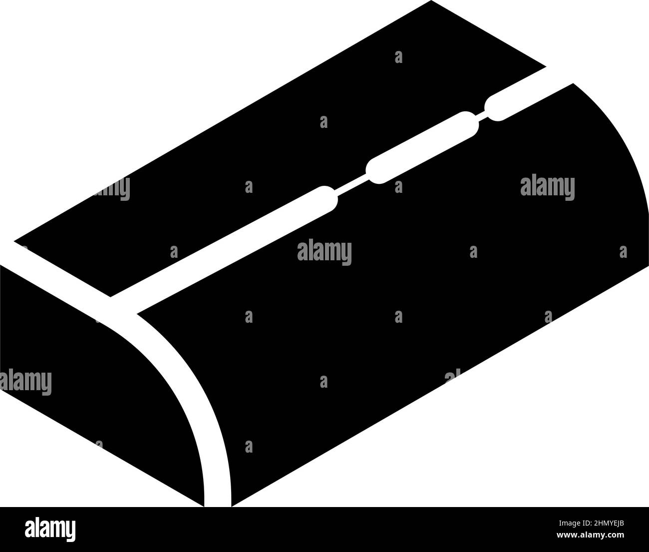 construction material facing brick glyph icon vector illustration Stock ...