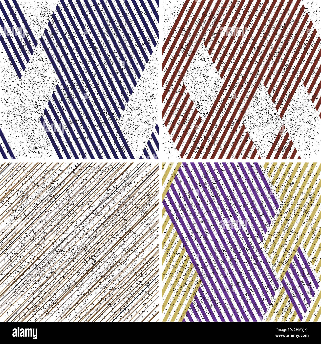4 different vector patterns in the same package(eps). One pattern is paid and 3 are free (white dividing lines) Stock Vector