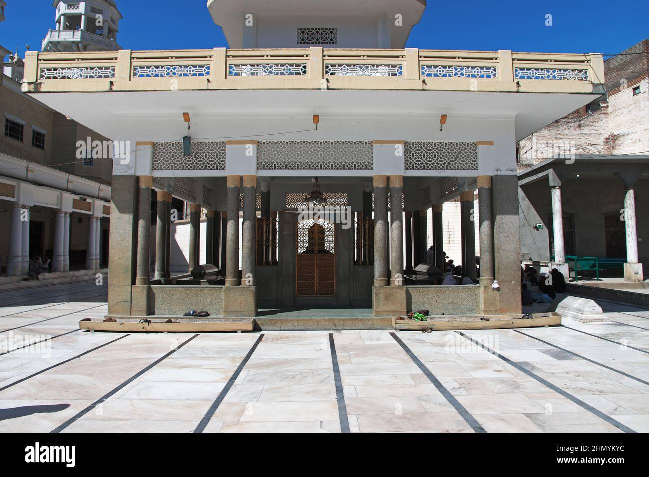 Saidu Sharif mosque, Allah-o-Akbar Masjid, Jahanzeb College in Mingora, Swat valley of Himalayas, Pakistan Stock Photo