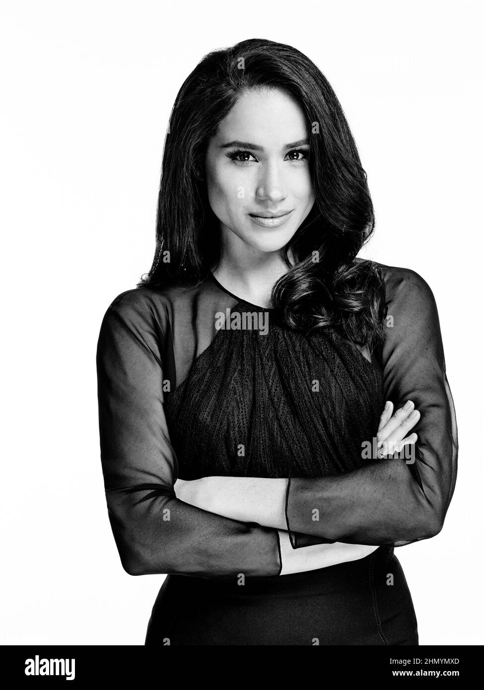 Meghan markle Black and White Stock Photos & Images - Alamy