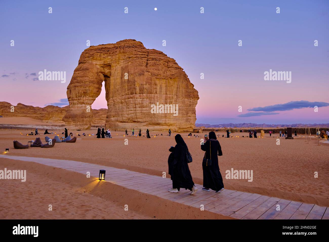 Saudi Arabia, Al Madinah Region, AlUla or Al Ula, Elephant rock