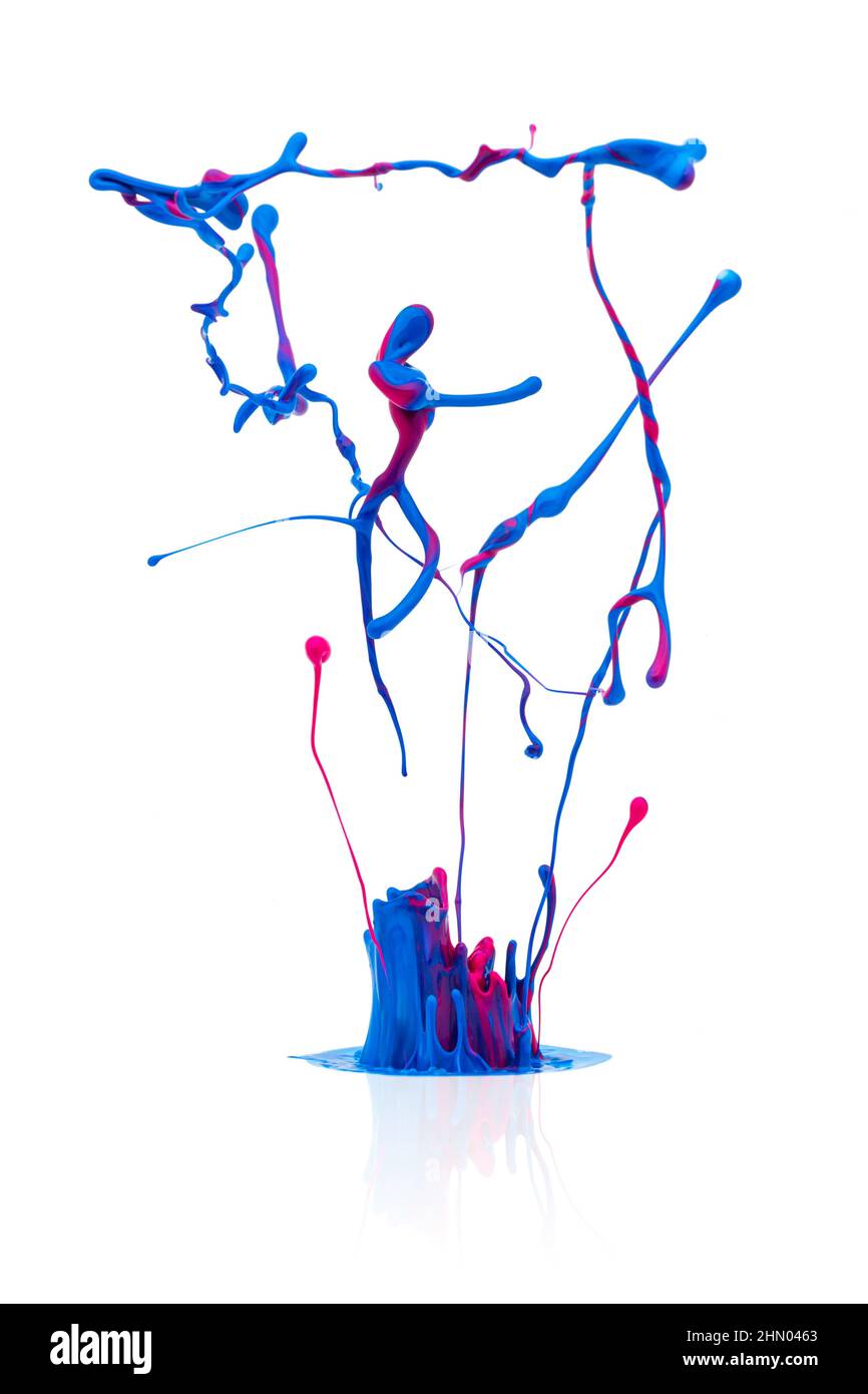Paint Splash Abstract Print Two Piece Set