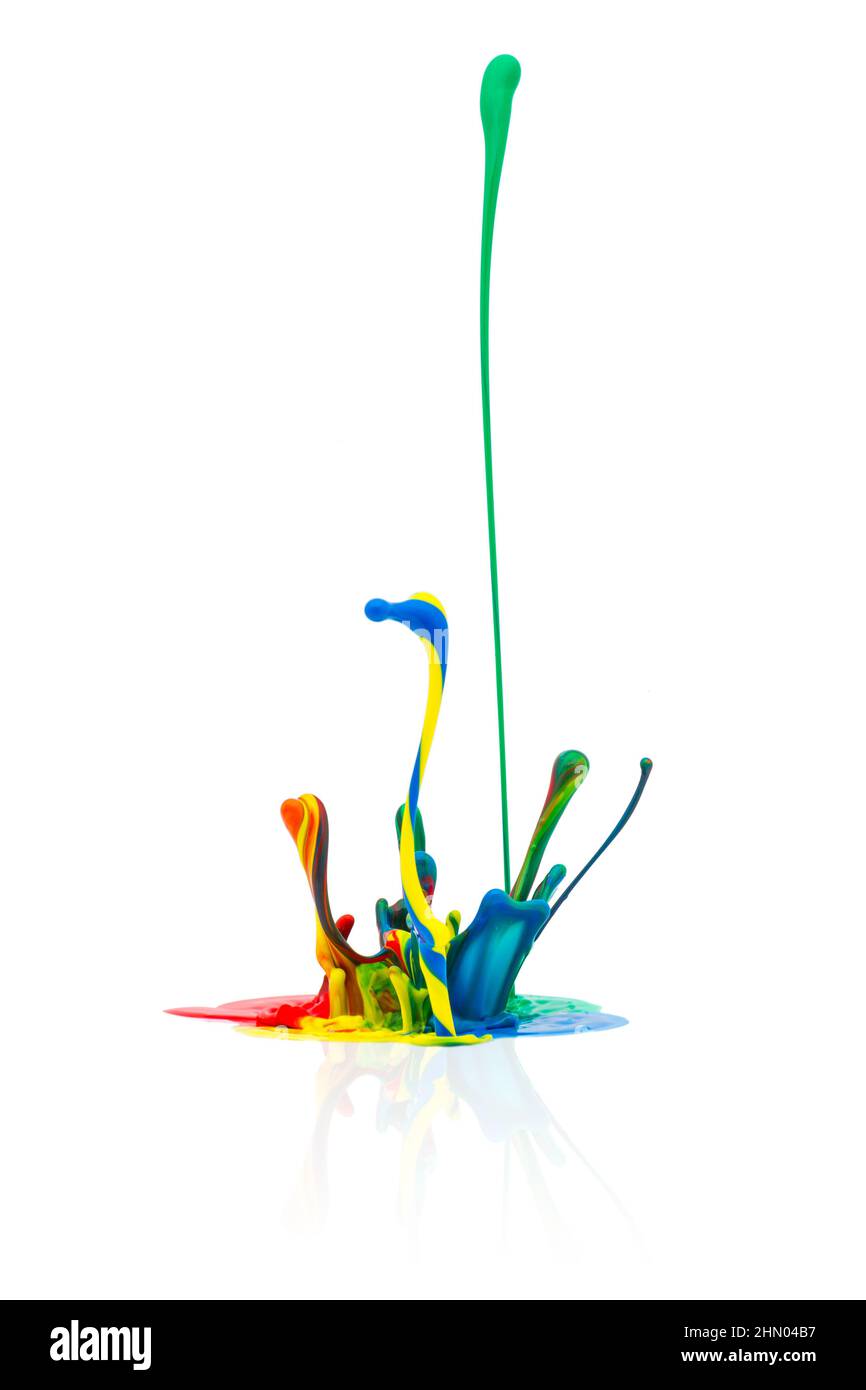 Mixed paint cutout hi-res stock photography and images - Alamy