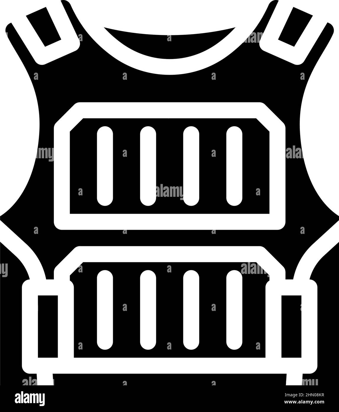 body armor glyph icon vector illustration Stock Vector Image & Art Alamy